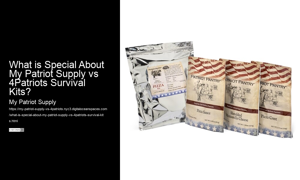 What is Special About My Patriot Supply vs 4Patriots Survival Kits?